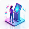 Self-service kiosk options for customer-driven checkout